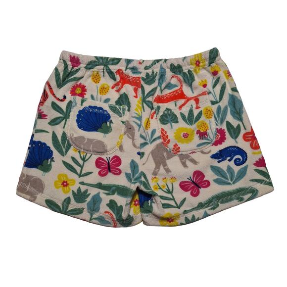 Mini Boden jungle animal print towelling shorts - Picture 2 of 11